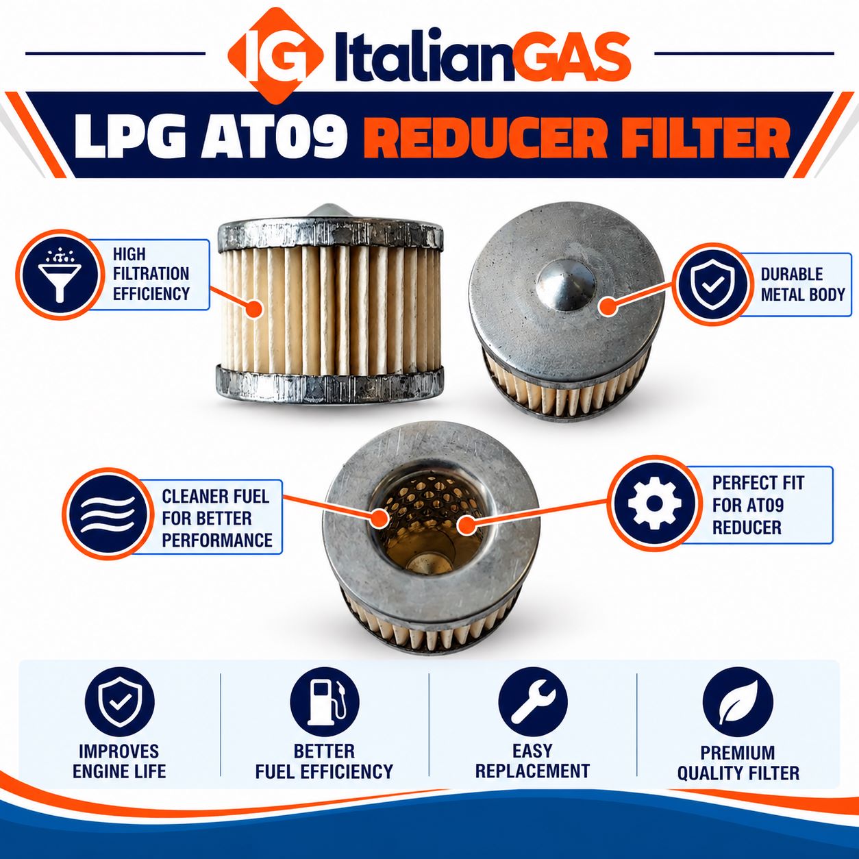 ITALIANGAS - LPG AT09 REDUCER FILTER - Image 4