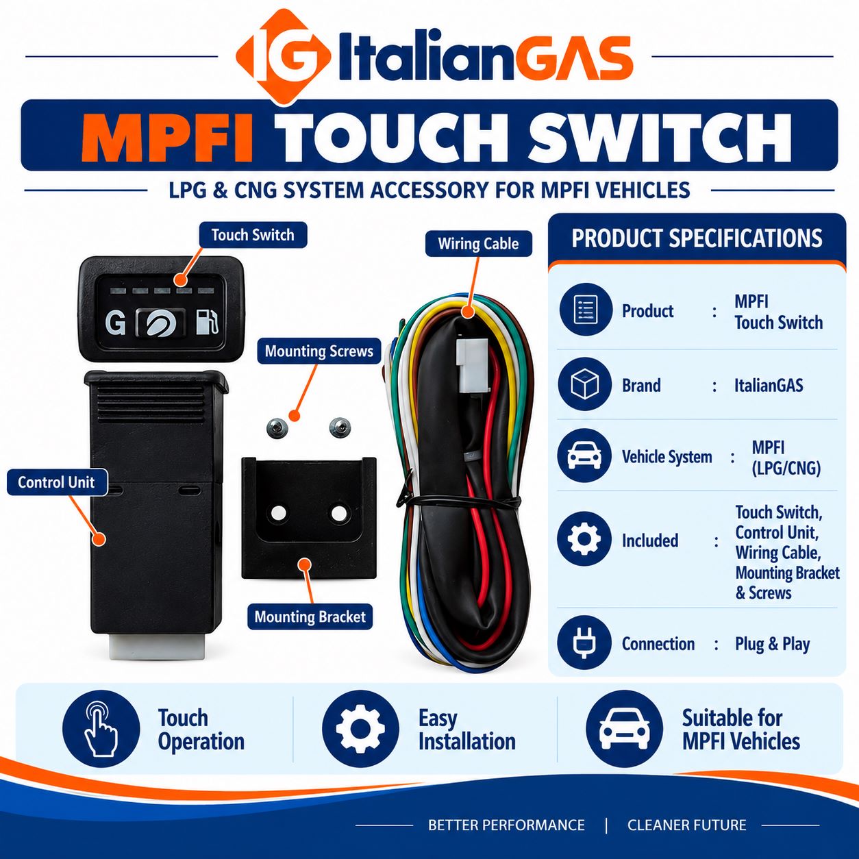 ITALIANGAS - MPFI TOUCH SWITCH - Image 3